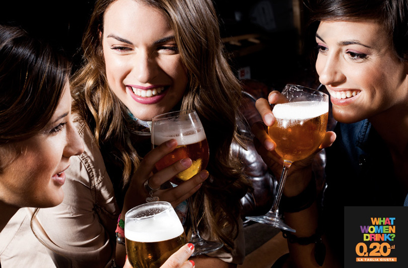 What women drink? Le donne preferiscono la birra