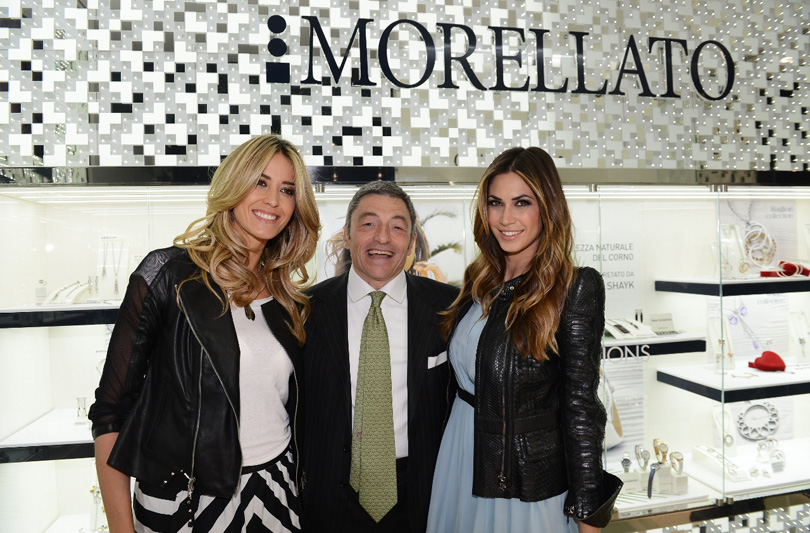  Elena Santarelli e Melissa Satta madrine per l'apertura del nuovo store Morellato 