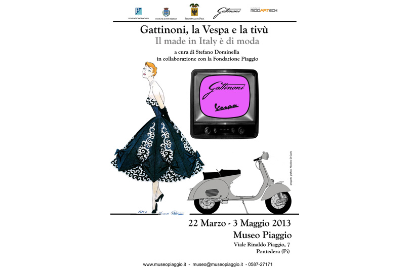 Gattinoni, la Vespa e la tivù. Il made in Italy è di moda