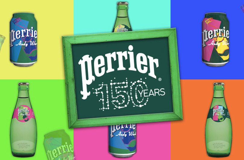 Perrier dedica ad Andy Warhol la sua limited edition 2013