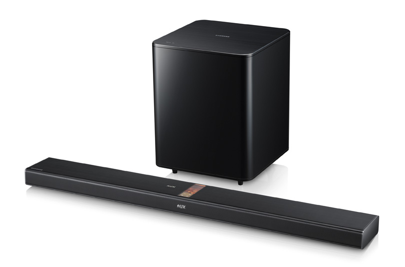 Samsung HW-F750: la prima Speaker Bar al mondo che si collega al TV tramite Bluetooth