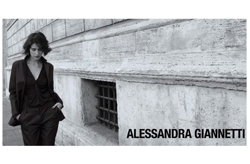 Alessandra Giannetti presenta l'A/I 2013-2014 con una testimonial d'eccezione: Giulia Bevilacqua