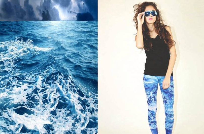 Cristel Carrisi lancia "Lost in Space, la collezione colorata e ironica di leggins