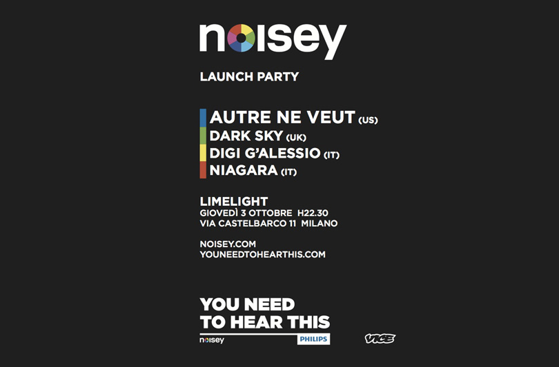 Arriva in Italia Noysey, il canale musicale di Vice con la campagna “You need to hear this”
