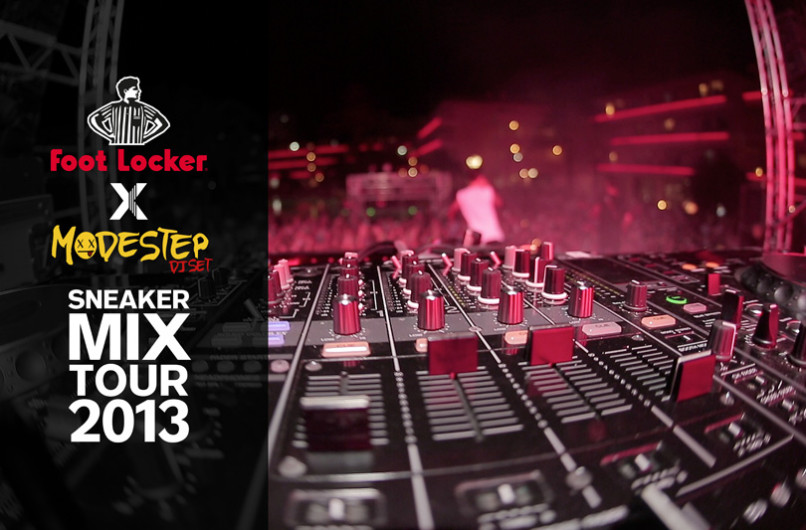 Foot Locker x Modestep Sneaker Mix Tour 2013