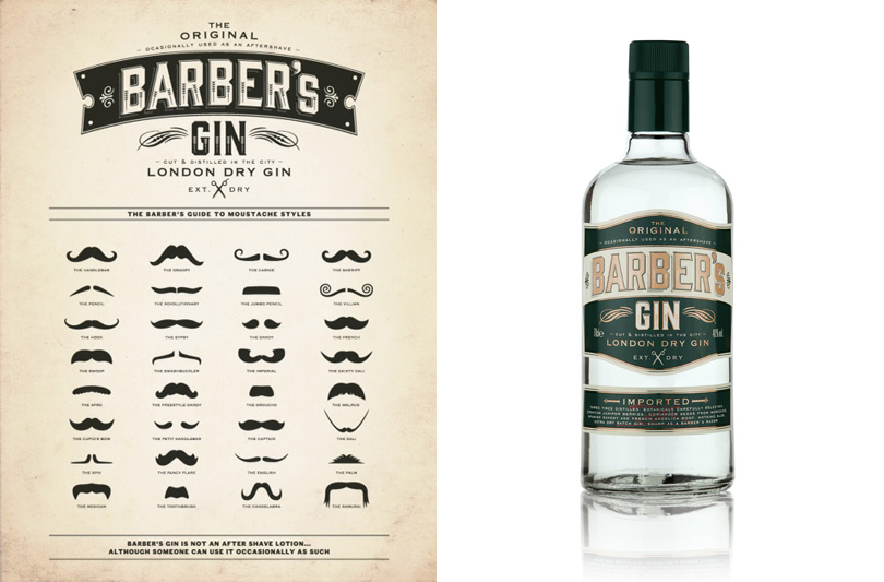 Arriva Barber's London Dry Gin, il gin del barbiere!