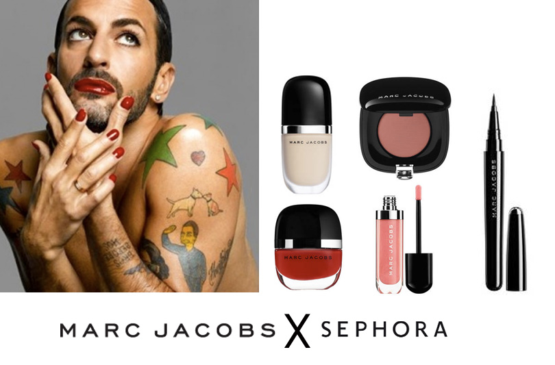 Marc Jacobs lancia la sua prima linea di cosmetici, Marc Jacobs Beauty!