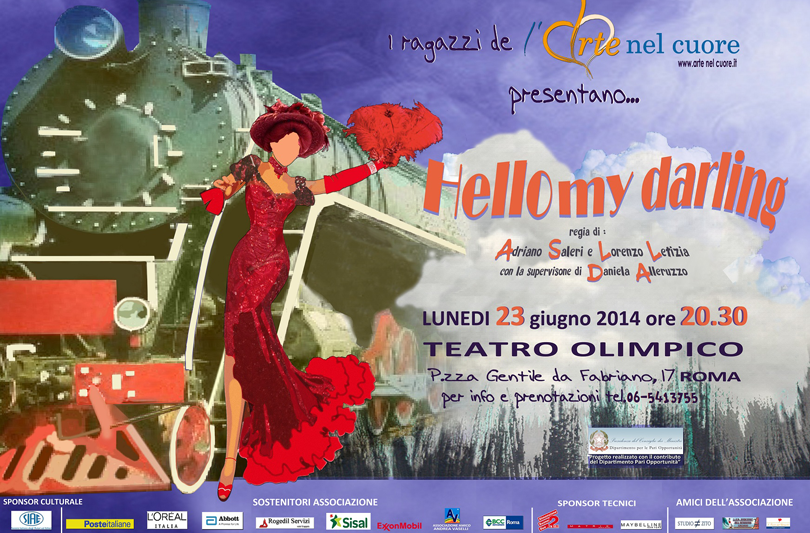 L'Arte nel Cuore Onlus porta in scena il musical Hello my darling