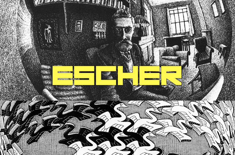 Escher al Chiostro del Bramante