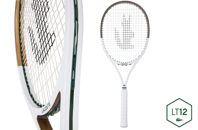 Lacoste reinterpreta la tradizionale racchetta da tennis