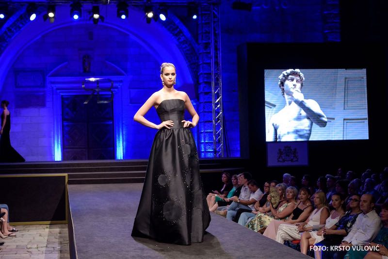 Renato Balestra inaugura la Fashion Week di Kotor