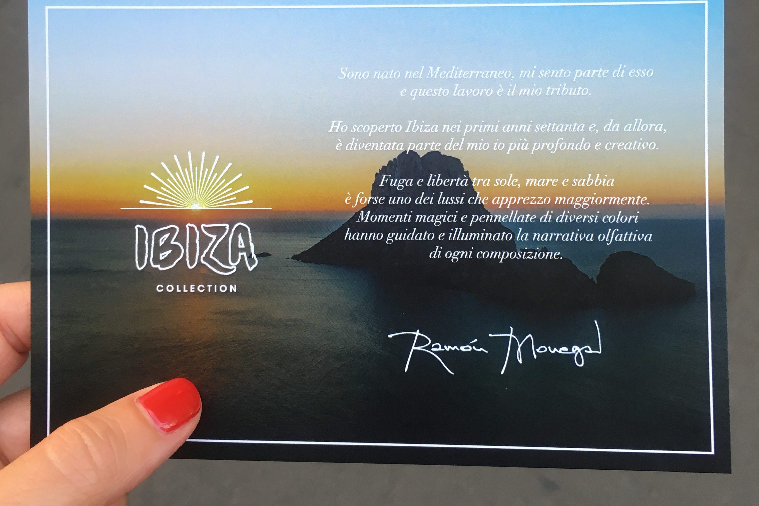 Ibiza Collection: Ramon Monegal racconta Ibiza in 3 fragranze