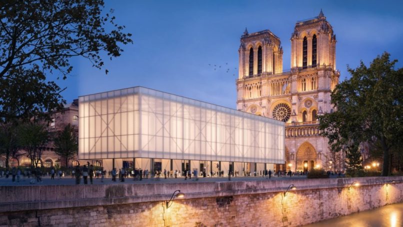 Notre-Dame: svelato il progetto temporaneo per la Cattedrale