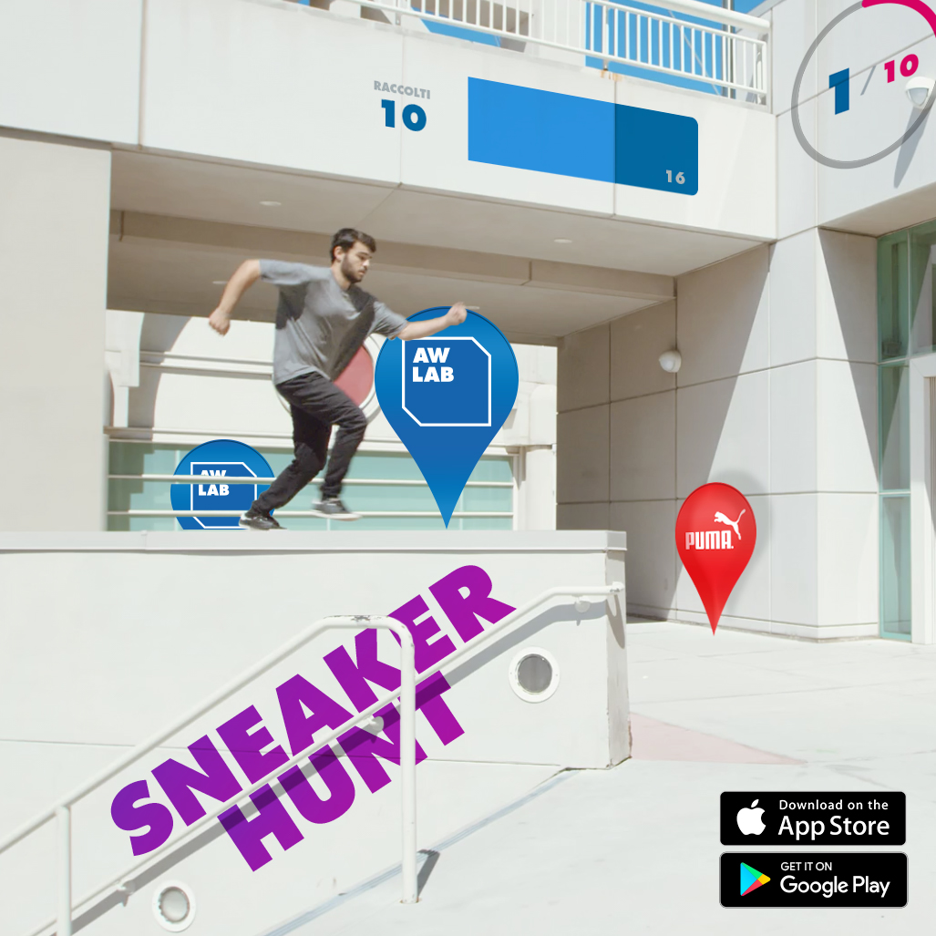 AW LAB presenta Sneaker Hunt la più grande caccia al tesoro mai ideata in Italia