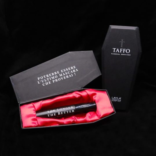 Layla Cosmetics & Taffo Funeral Services presentano “Extra Black”